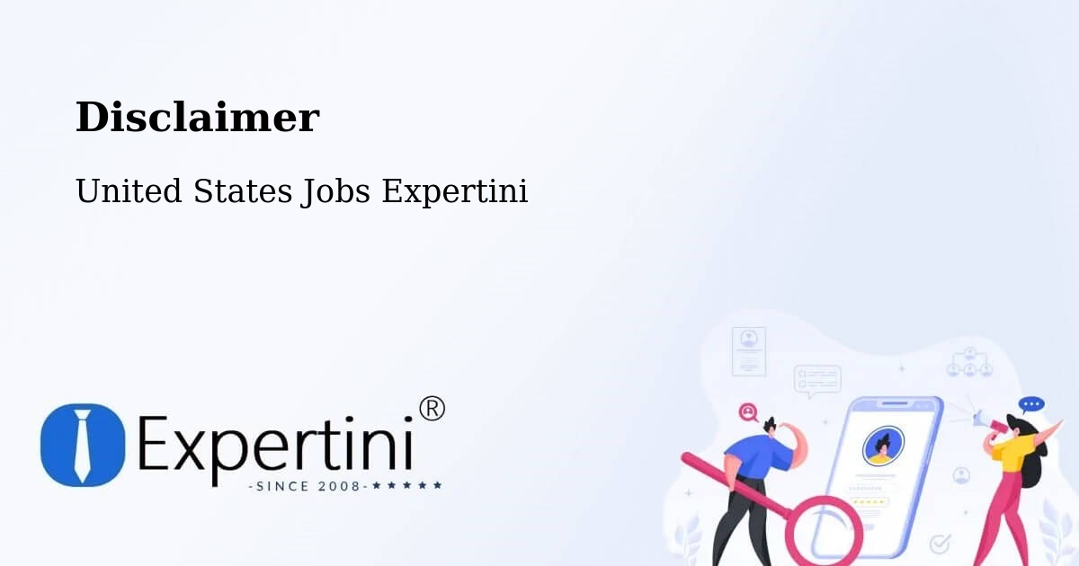 Disclaimer – North Versailles - United States Jobs Expertini